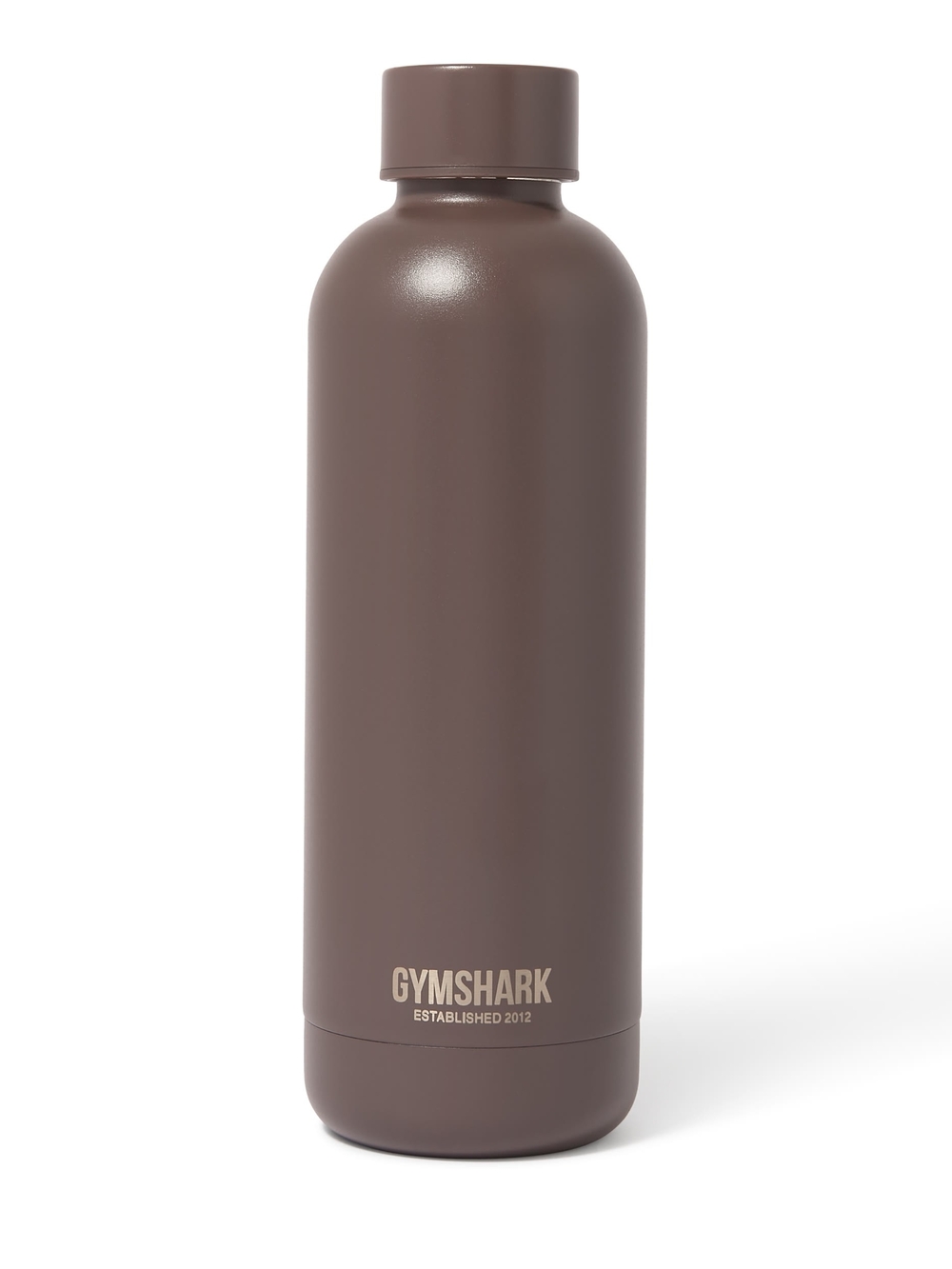 Gymshark Minimal Water Bottle | 500ml | Brown | New